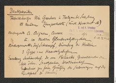 k.k. naturhistorisches Hofmuseum, Intendanzakten 1885-1896 (Hauer), Aktenzahl Z.18/1893, Seite 1